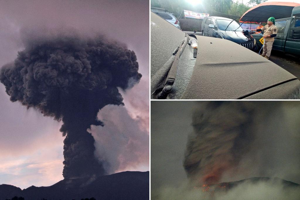 Indonesiaâs Mount Marapi erupts again, leading to evacuations of at least 100 residents